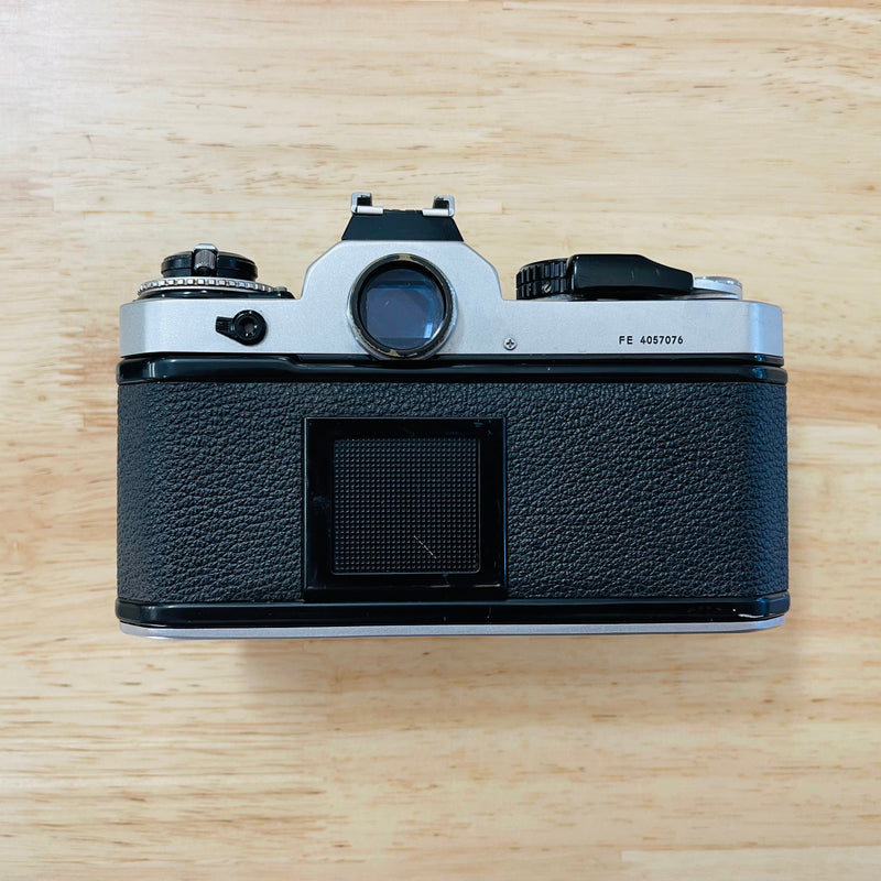 Nikon FE SLR + Nikon Series E 36-72mm f3.5