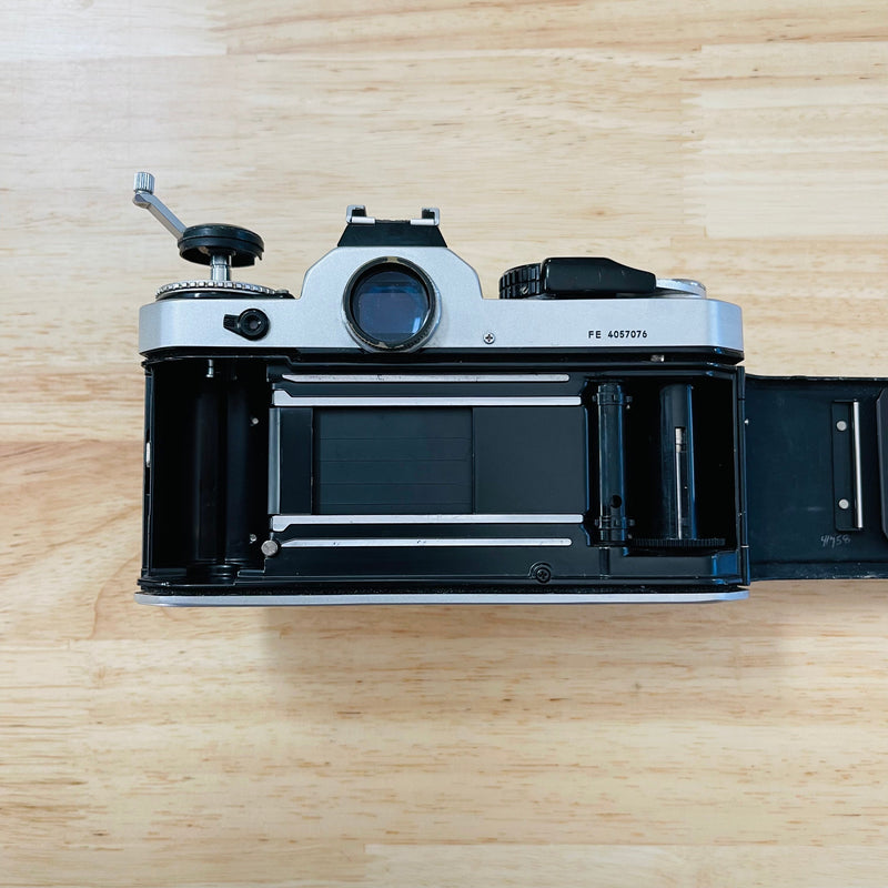 Nikon FE SLR + Nikon Series E 36-72mm f3.5
