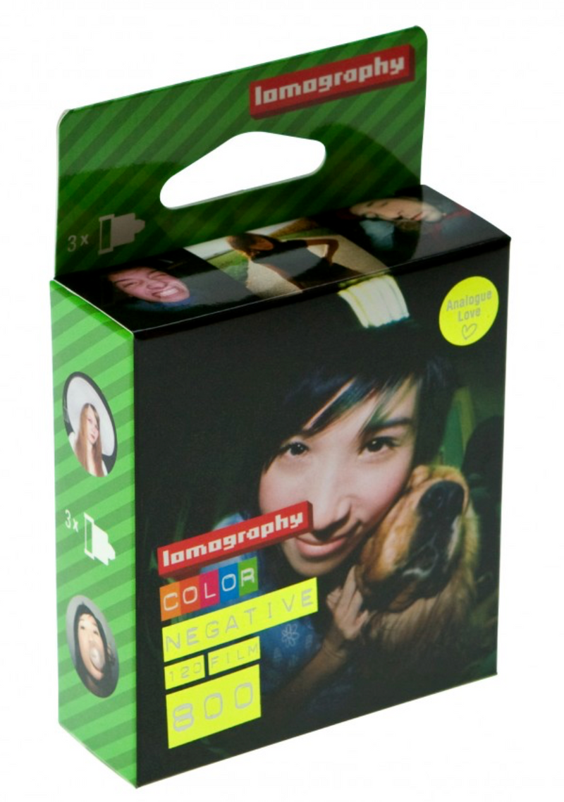 (Single) Lomography ISO 800 Color Negative 120 -