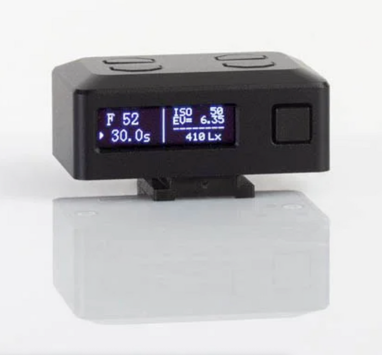 KEKS EM 01 - Shoe Mount light meter - SILVER/BLACK