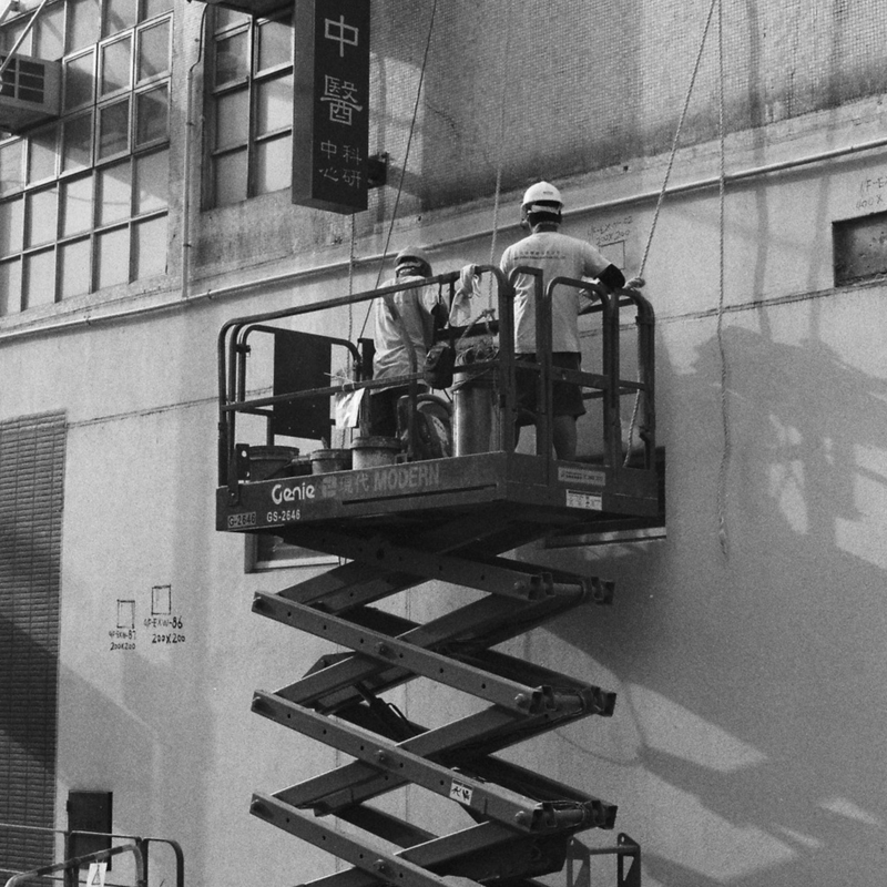 Berlin Kino B&W 120 ISO 400