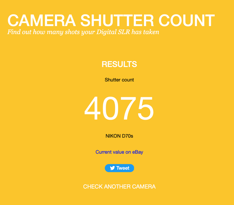 Nikon D70S DSLR Camera Body {6.1MP}