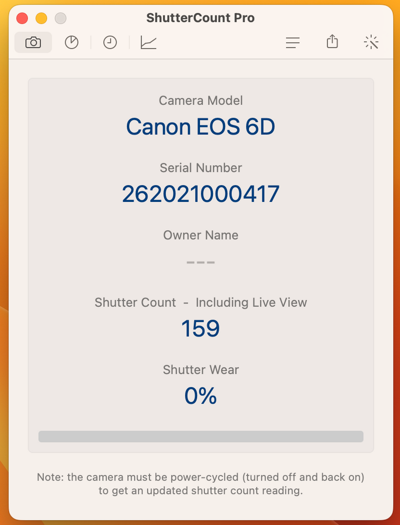 USED Canon EOS 6D DSLR Camera Body {20.2MP}