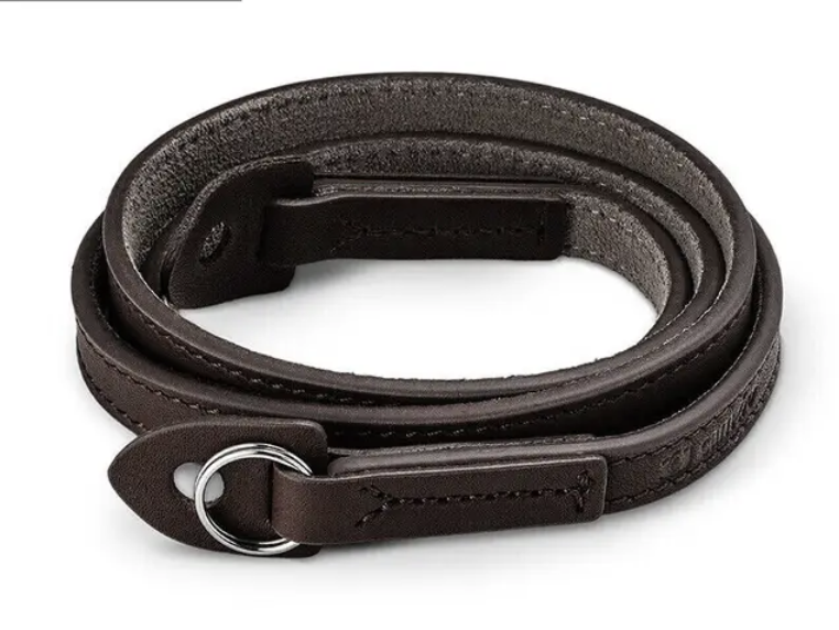 Leather shoulder strap 95cm Retro Hole Type Universal Genuine Leather Camera Strap