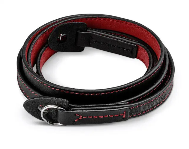 Leather shoulder strap 95cm Retro Hole Type Universal Genuine Leather Camera Strap