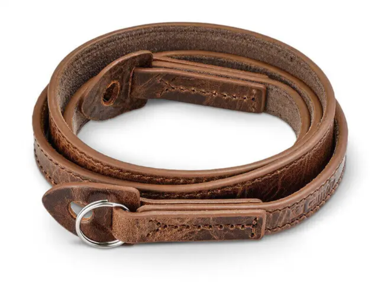 Leather shoulder strap 95cm Retro Hole Type Universal Genuine Leather Camera Strap