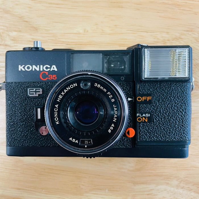 Konica C35MF 35mm Point and Shoot Camera