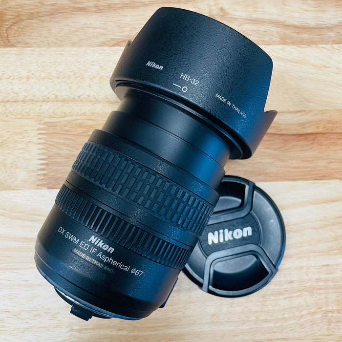 USED Nikon AF-S DX Nikkor 18-70mm f/3.5-4.5 G ED Autofocus APS-C Lens, Black {67}