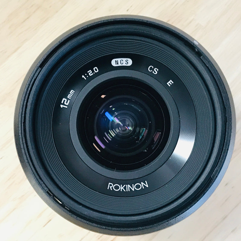 Rokinon 12mm 2.0 wide-angle lens for Sony E-Mount