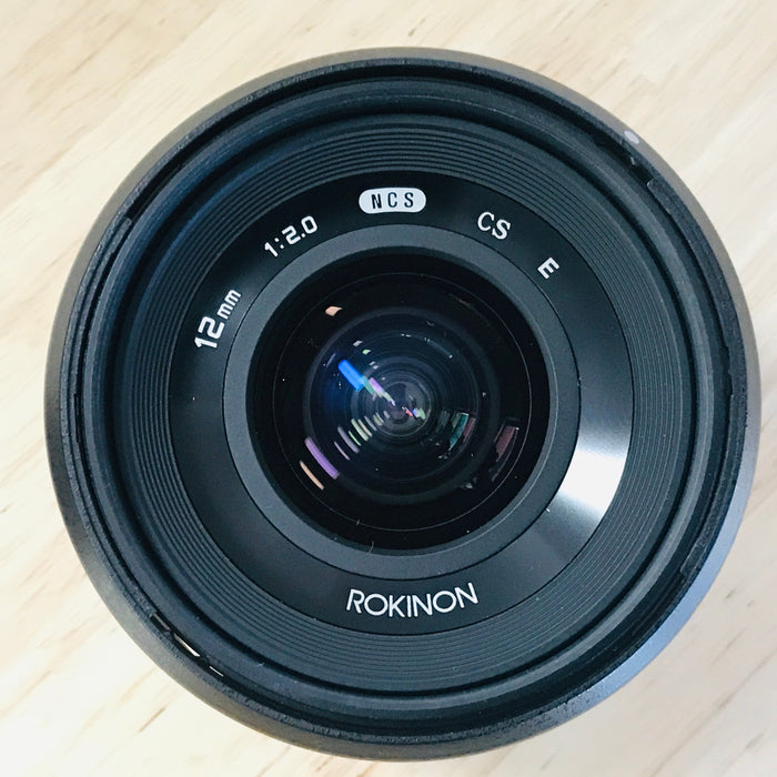 Rokinon 12mm 2.0 wide-angle lens for Sony E-Mount