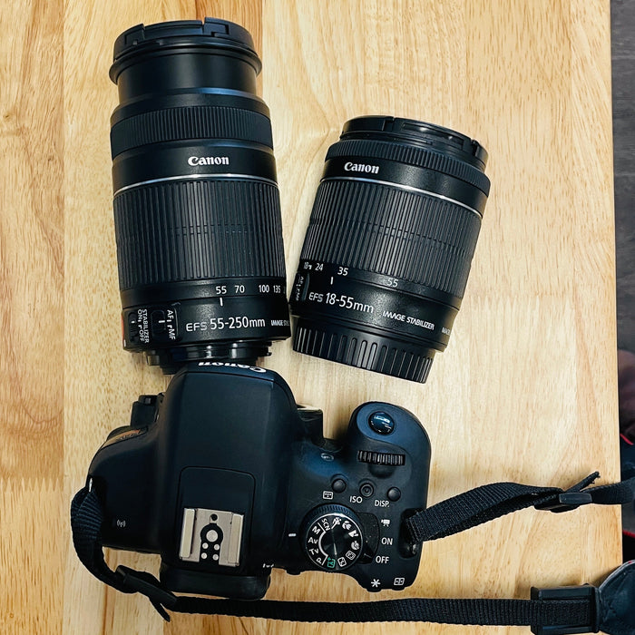 USED Canon EOS Rebel T6I DSLR Camera Body, Black {24MP}