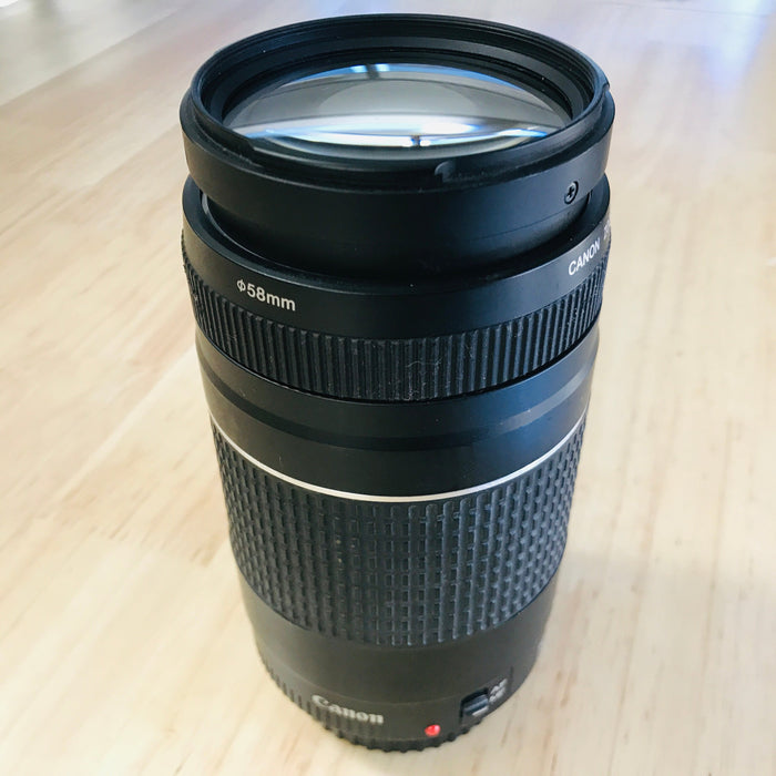 Canon EF 75-300mm 4-5.6 III Zoom Lens SN-49411106472