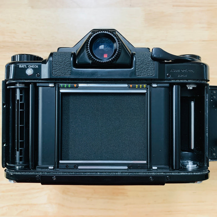Pentax 6x7 MLU - Non-Metered Prism - 165mm f/2.8 Lens