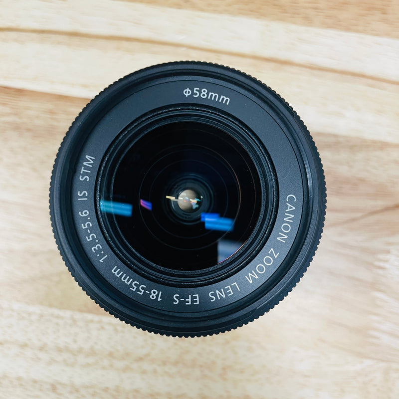 USED Canon 18-55mm f/4-5.6 IS STM EF-S Mount Lens for APS-C Sensor DSLRS {58}