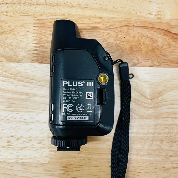 USED Pocket Wizard Plus III Radio Slave Transceiver, Black