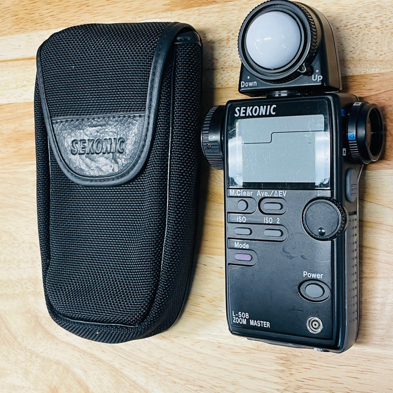 USED Sekonic L-508 Zoom Master Light Meter spot meter
