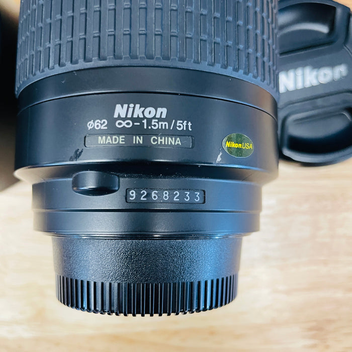 USED Nikon AF NIKKOR 70-300mm f/4-5.6 G Autofocus Lens, Black {62}