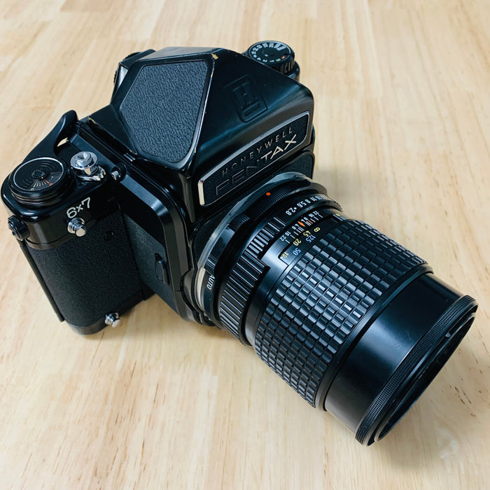 Pentax 6x7 MLU - Non-Metered Prism - 165mm f/2.8 Lens
