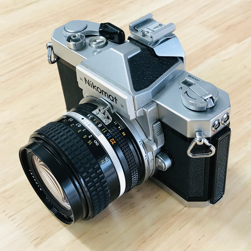 Nikomat with 28mm 3.5