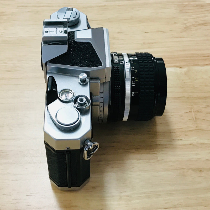 Nikomat with 28mm 3.5