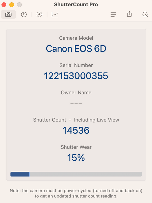 USED Canon EOS 6D DSLR Camera Body {20.2MP}
