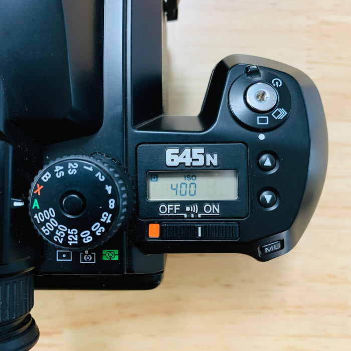 Pentax 645N with 75mm f/2.8 AF