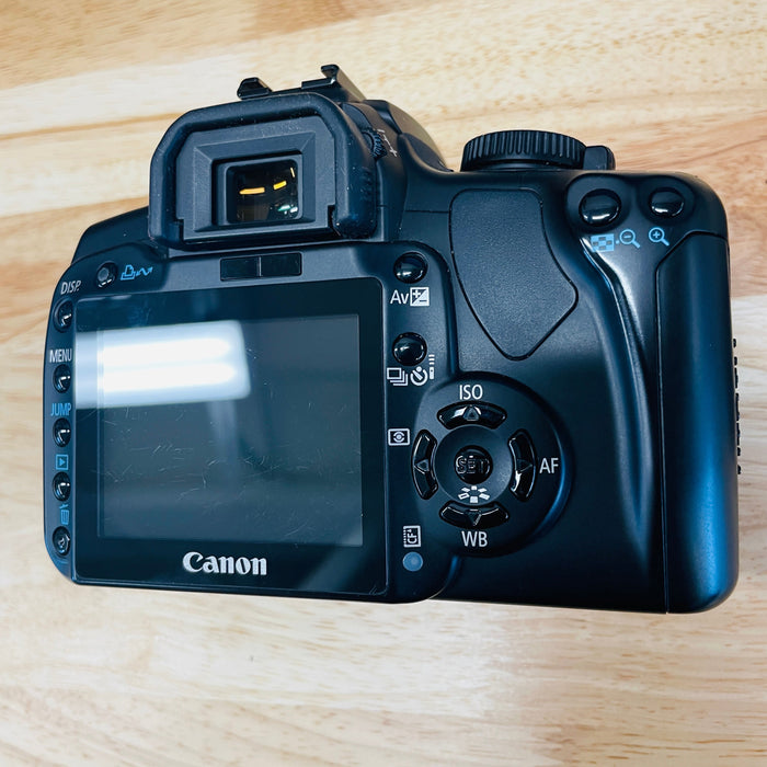 USED Canon EOS Rebel XTI DSLR Camera Body, Black {10.1MP}