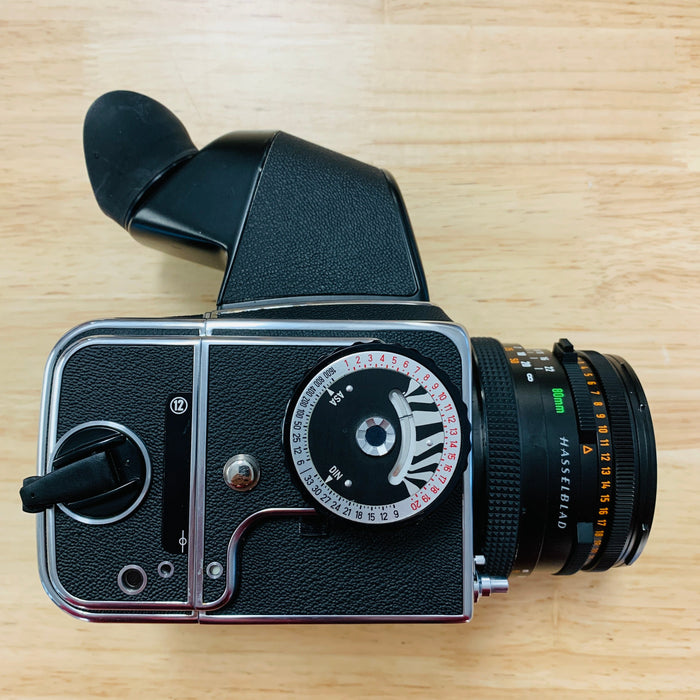 Hasselblad 500 C/M 80mm CF f/2.8 & 150mm CF f/4 Lens with A12 Back