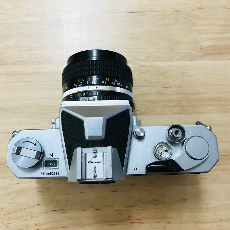 Nikomat with 28mm 3.5