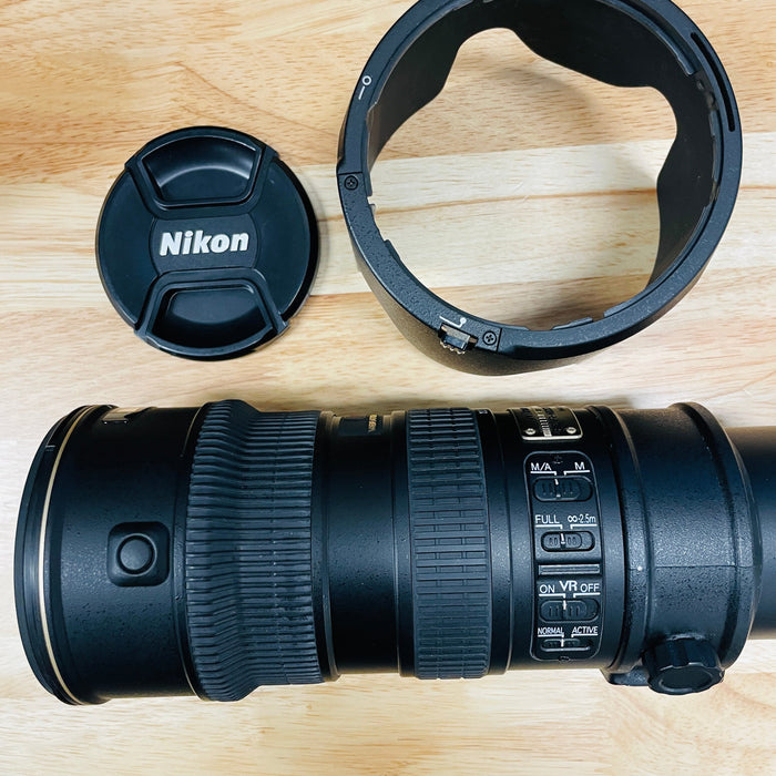 USED Nikon AF-S NIKKOR 70-200mm f/2.8 G ED VR Autofocus IF Lens, Black {77}