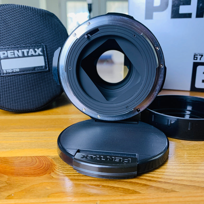 Mint Pentax 67 - 300mm f/4  - Soft Case, Boxed, Built in Hood - 8610856