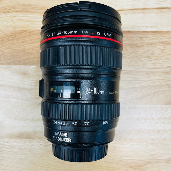 USED Canon 24-105mm f/4 L IS USM Macro EF-Mount Lens