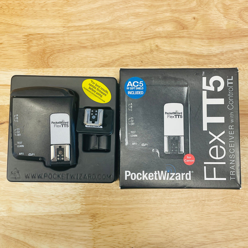 USED PocketWizard FlexTT5 Transceiver for Canon
