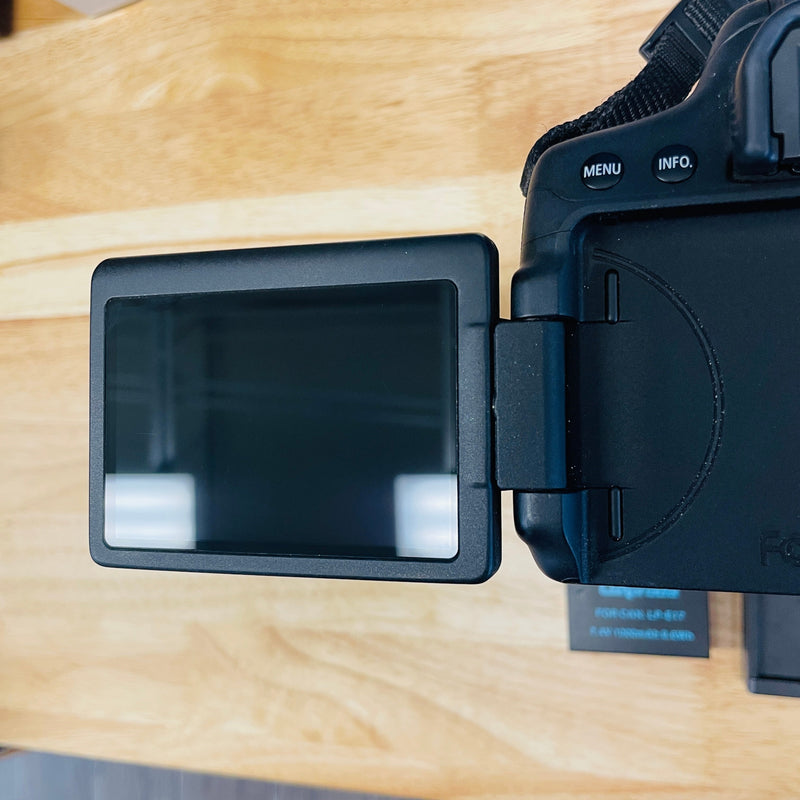 USED Canon EOS Rebel T6I DSLR Camera Body, Black {24MP}