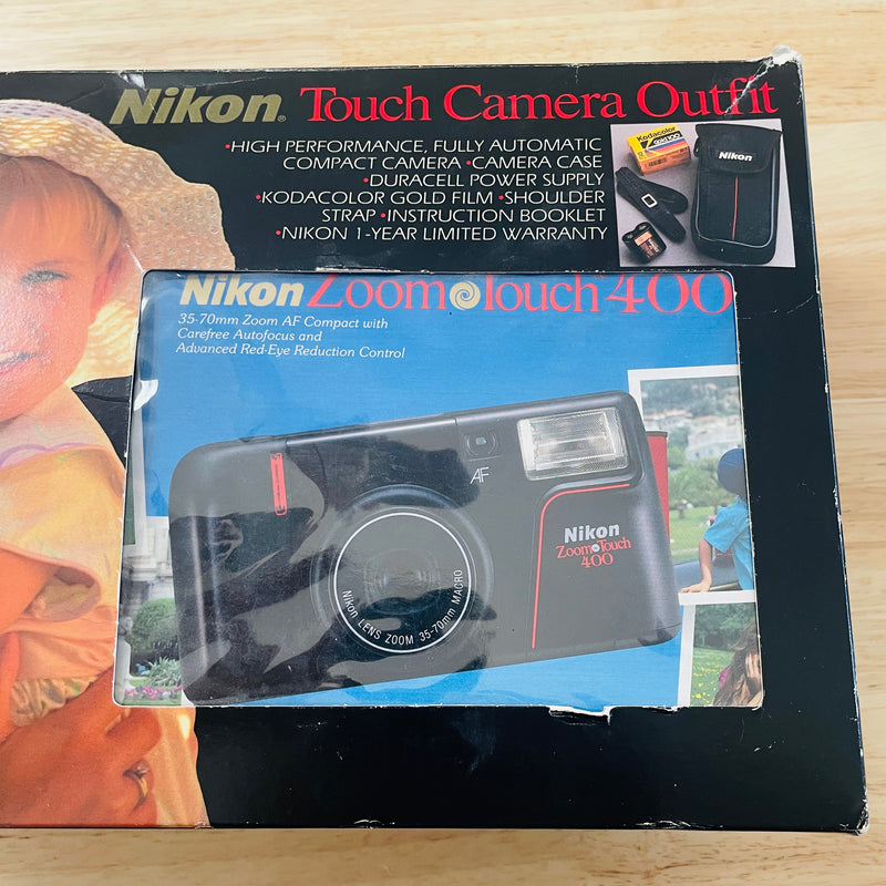 Nikon Zoom Touch 400 AF - Point & Shoot Film Camera