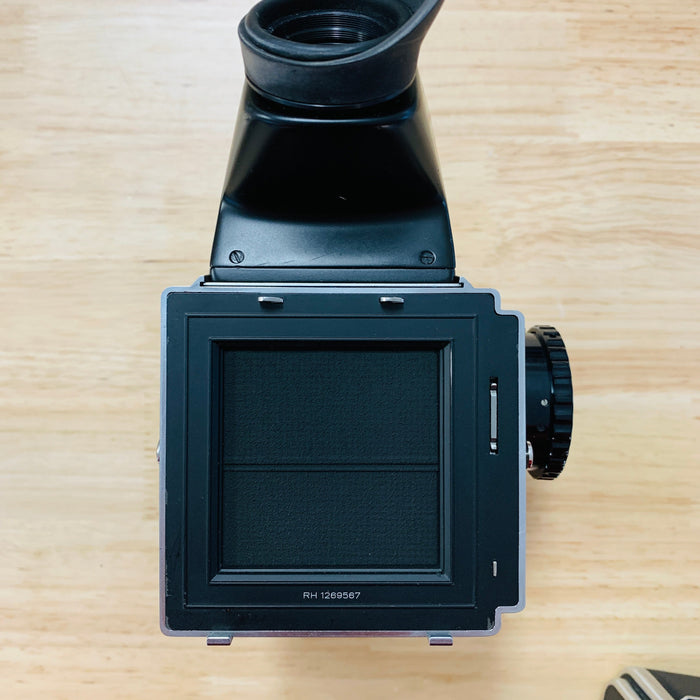 Hasselblad 500 C/M 80mm CF f/2.8 & 150mm CF f/4 Lens with A12 Back