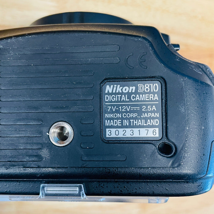 USED Nikon D810 "New Shutter assembly" Body only {36MP}