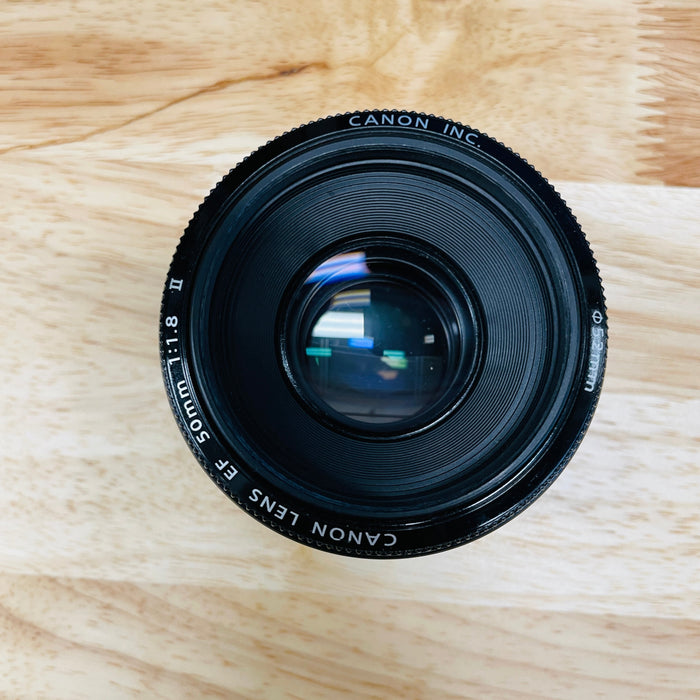 USED Canon 50mm f/1.8 II EF-Mount Lens {52}