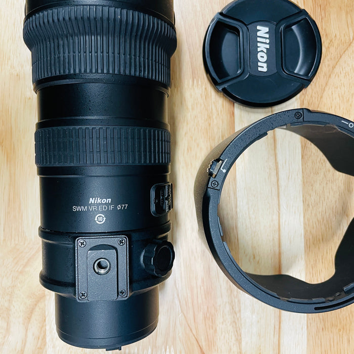 USED Nikon AF-S NIKKOR 70-200mm f/2.8 G ED VR Autofocus IF Lens, Black {77}