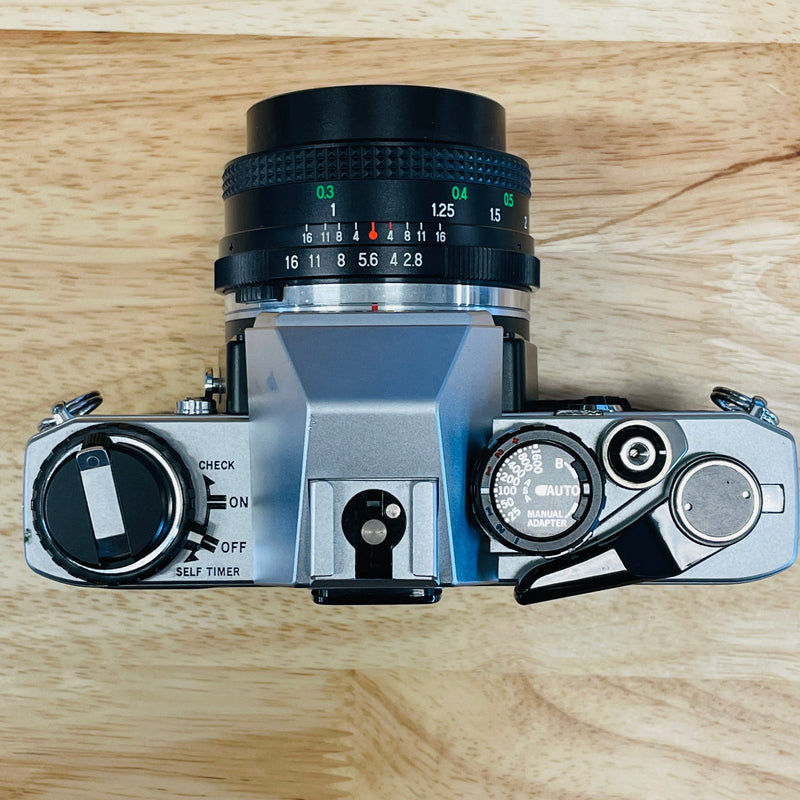 Olympus OM-10 With 28mm 2.8 Vivitar Lens