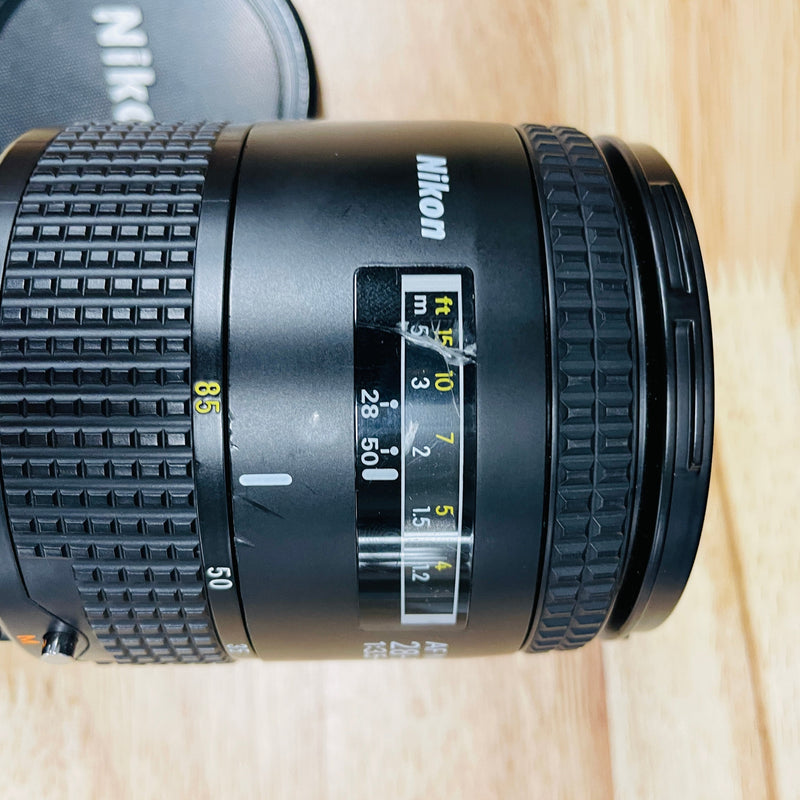 USED Nikon AF NIKKOR 28-85mm f/3.5-4.5 Macro Autofocus Lens {62} Late Version