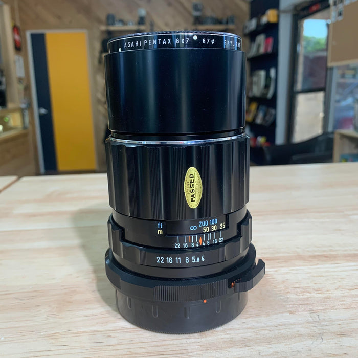 Pentax 6x7 200mm f/4 Lens- Built in Hood 8497800